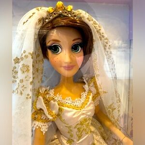 Disney Store Limited Edition Tangled Rapunzel Wedding Doll